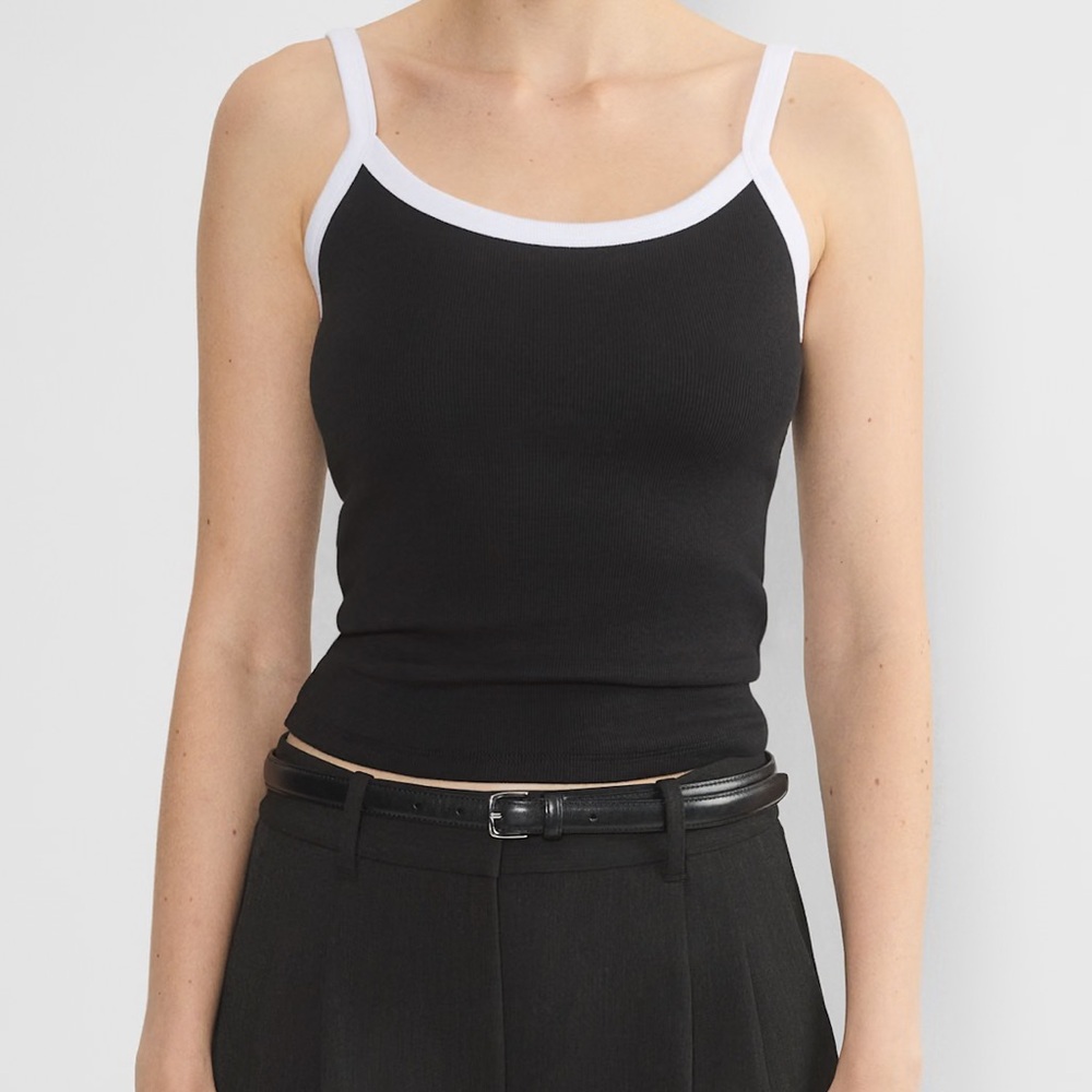 Aritzia TNA HomeStretch™ Scoopneck Waist Cami Tank